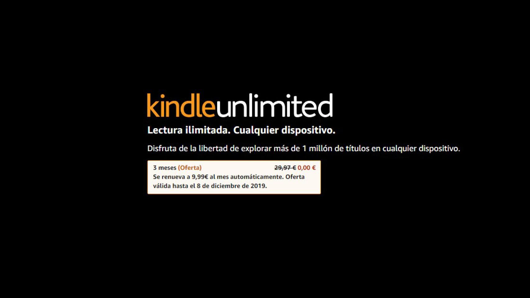 Amazon prime lectura ilimitada cheap