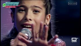 La primera actuación de Melani cantando ‘Marte’ en directo en Castilla la Mancha