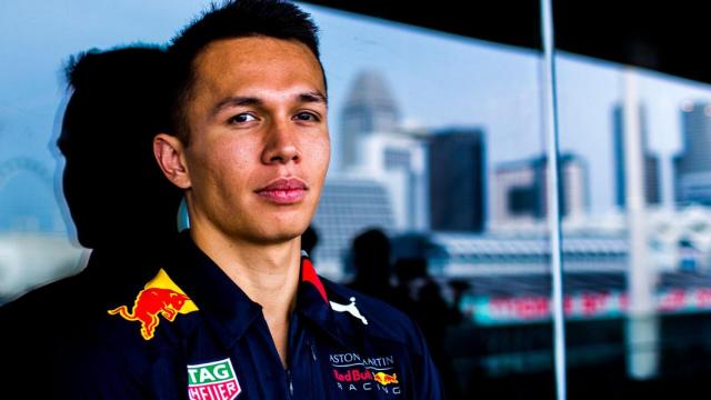 Alex Albon, piloto de Red Bull