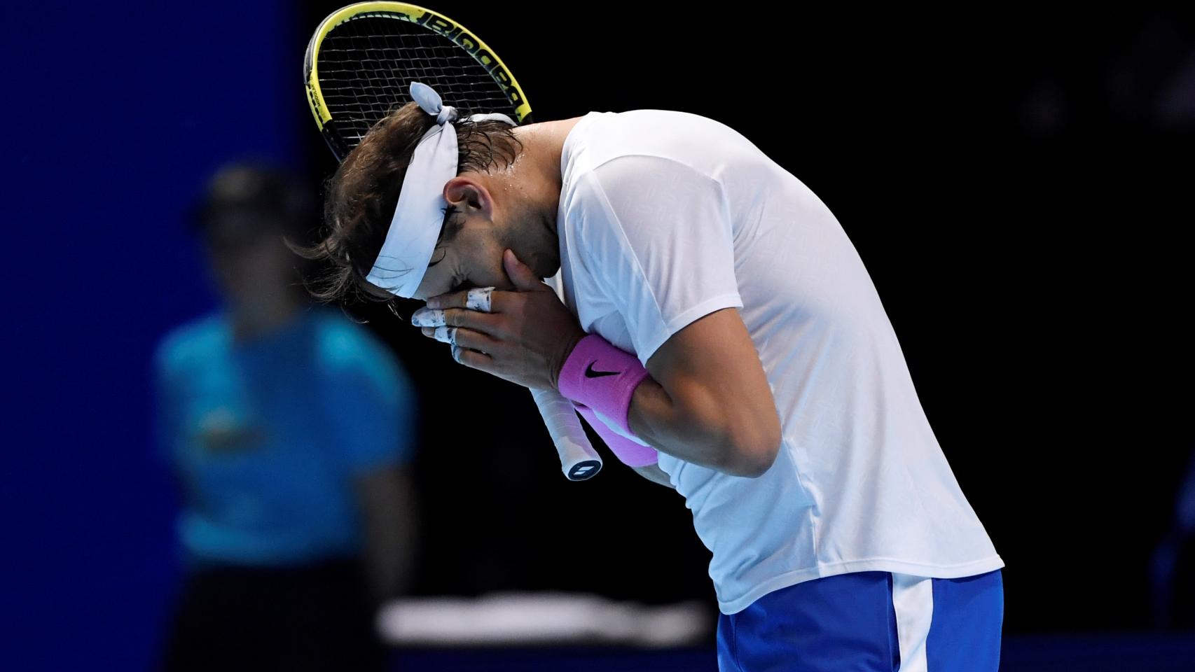 Rafa Nadal, en las ATP Finals 2019