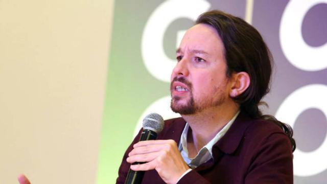 Pablo Iglesias, la pasada semana en Toledo