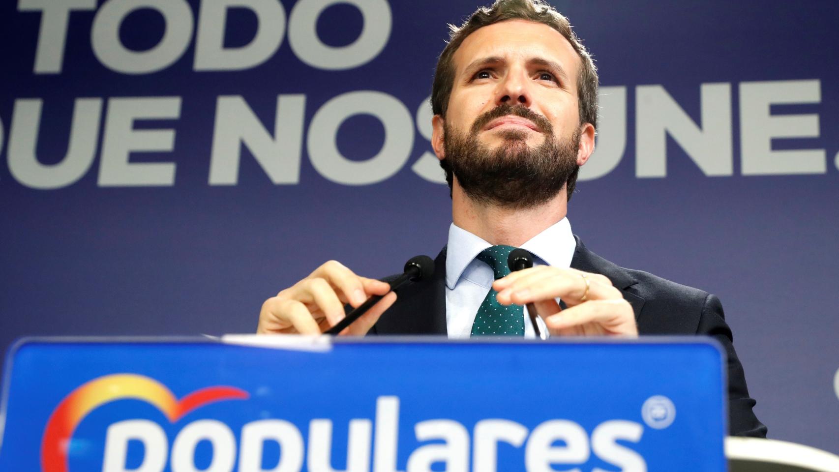 Pablo Casado, presidente del PP.