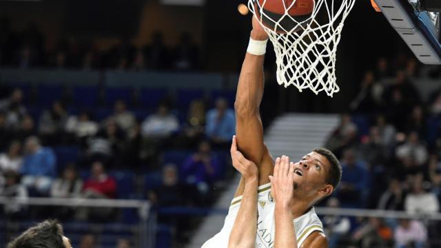 Tavares, en el partido frente a Unicaja