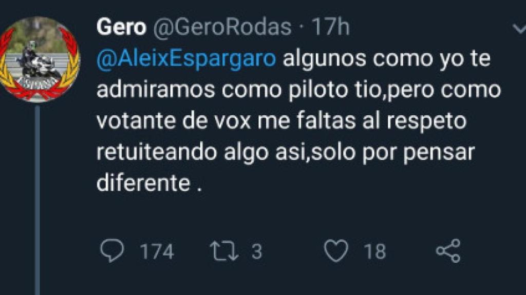 La respuesta del votante de Vox