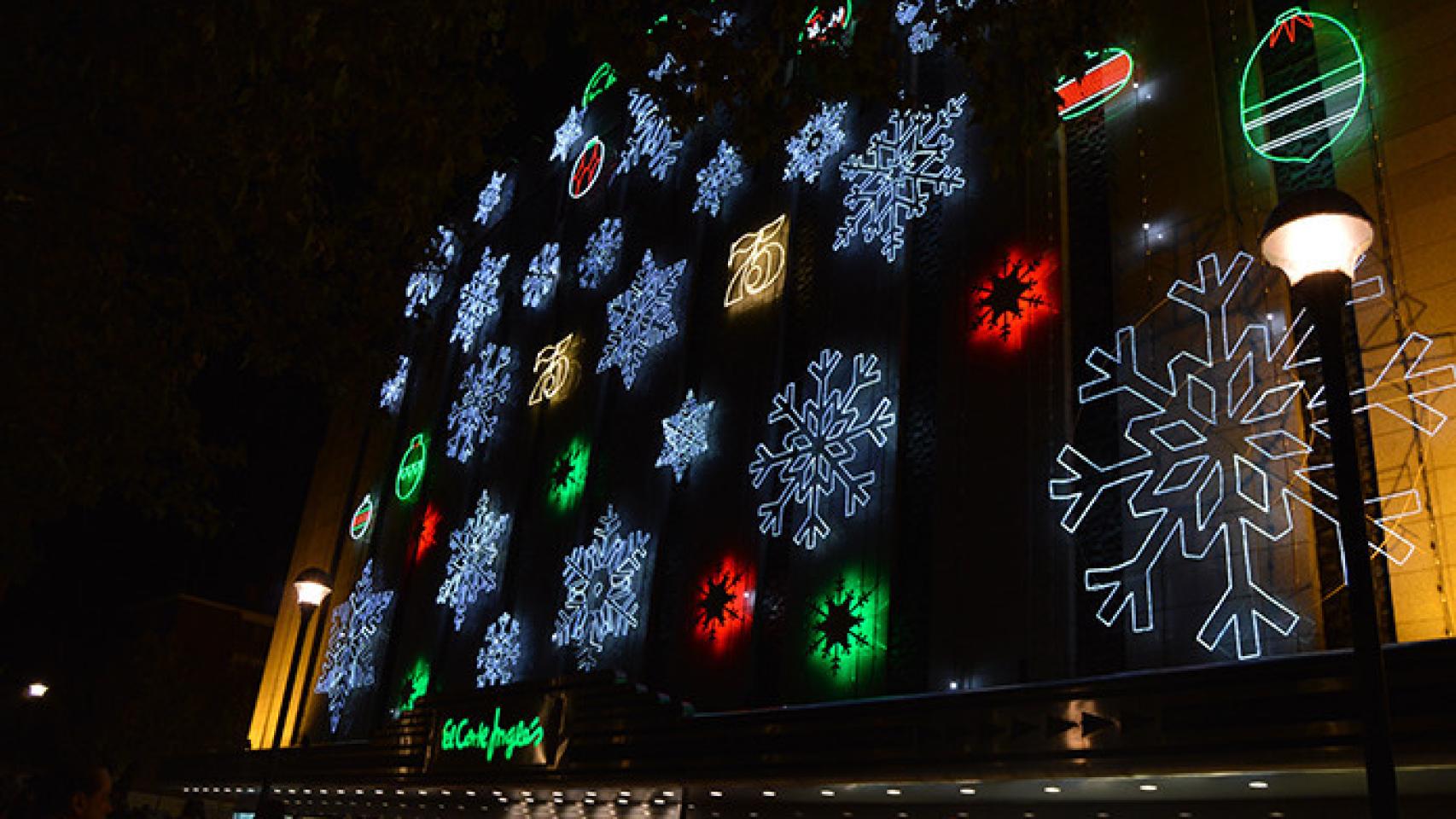 Fachada ECI ZORRILLA Navidad 2016