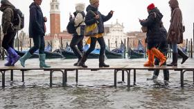 Venecia, inundada.