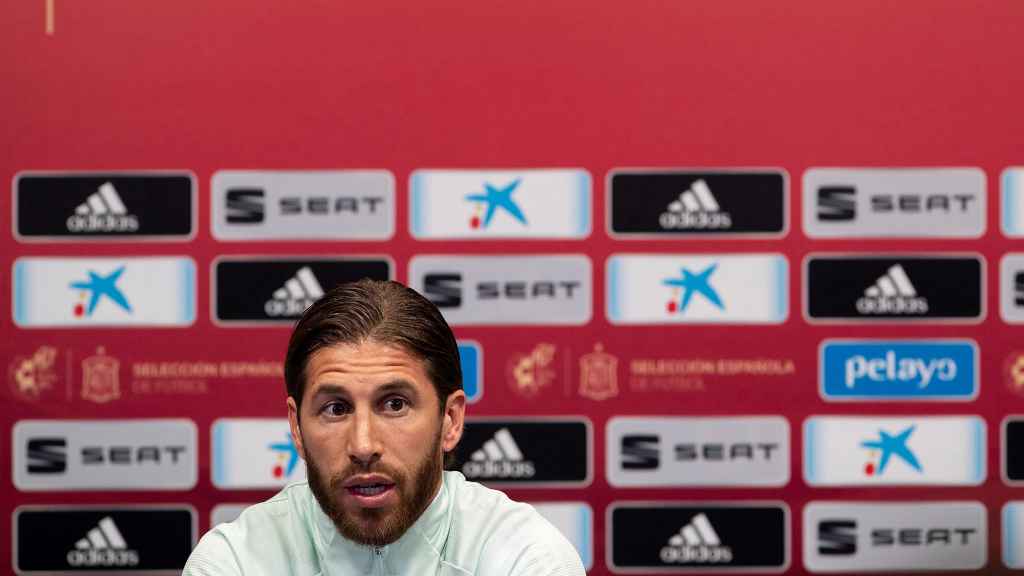 Sergio Ramos, en rueda de prensa