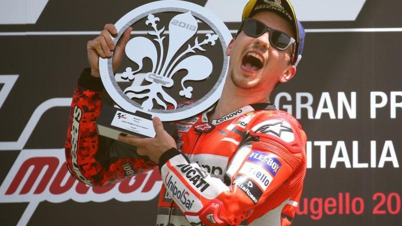 Primera victoria de Jorge Lorenzo con Ducati en Mugello 2018