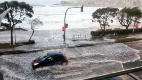 A Coruña, protagonista nacional por el temporal: Así se vivió la fuerza del mar