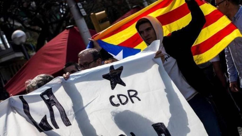 Manifestación de los CDR en Barcelona, en una imagen de archivo de 2019.