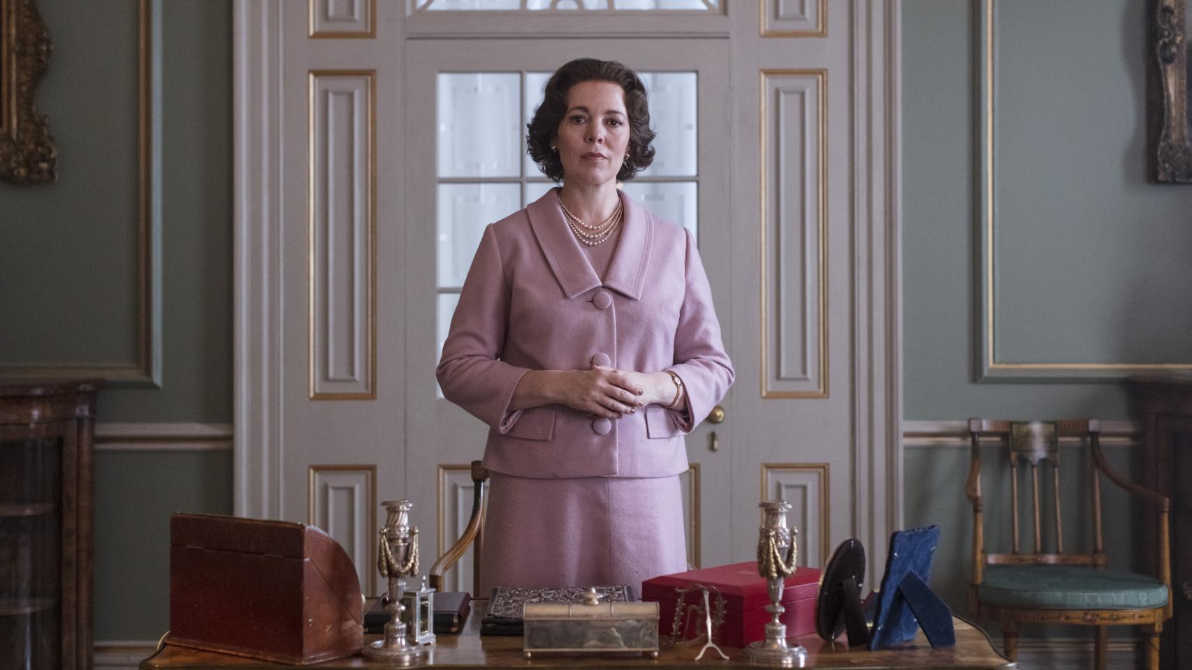 Olivia Colman en 'The crown'.