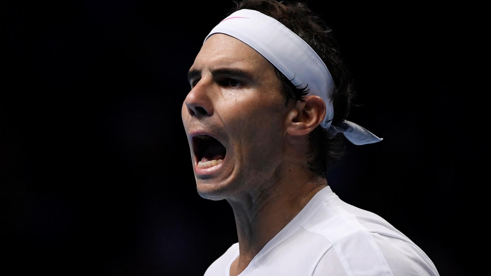 Rafa Nadal, en las ATP Finals 2019