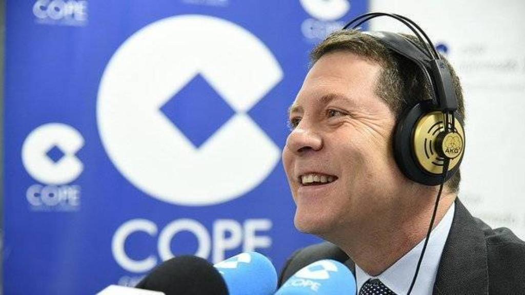 García-Pag,e en una foto de archivo en una entrevista con COPE