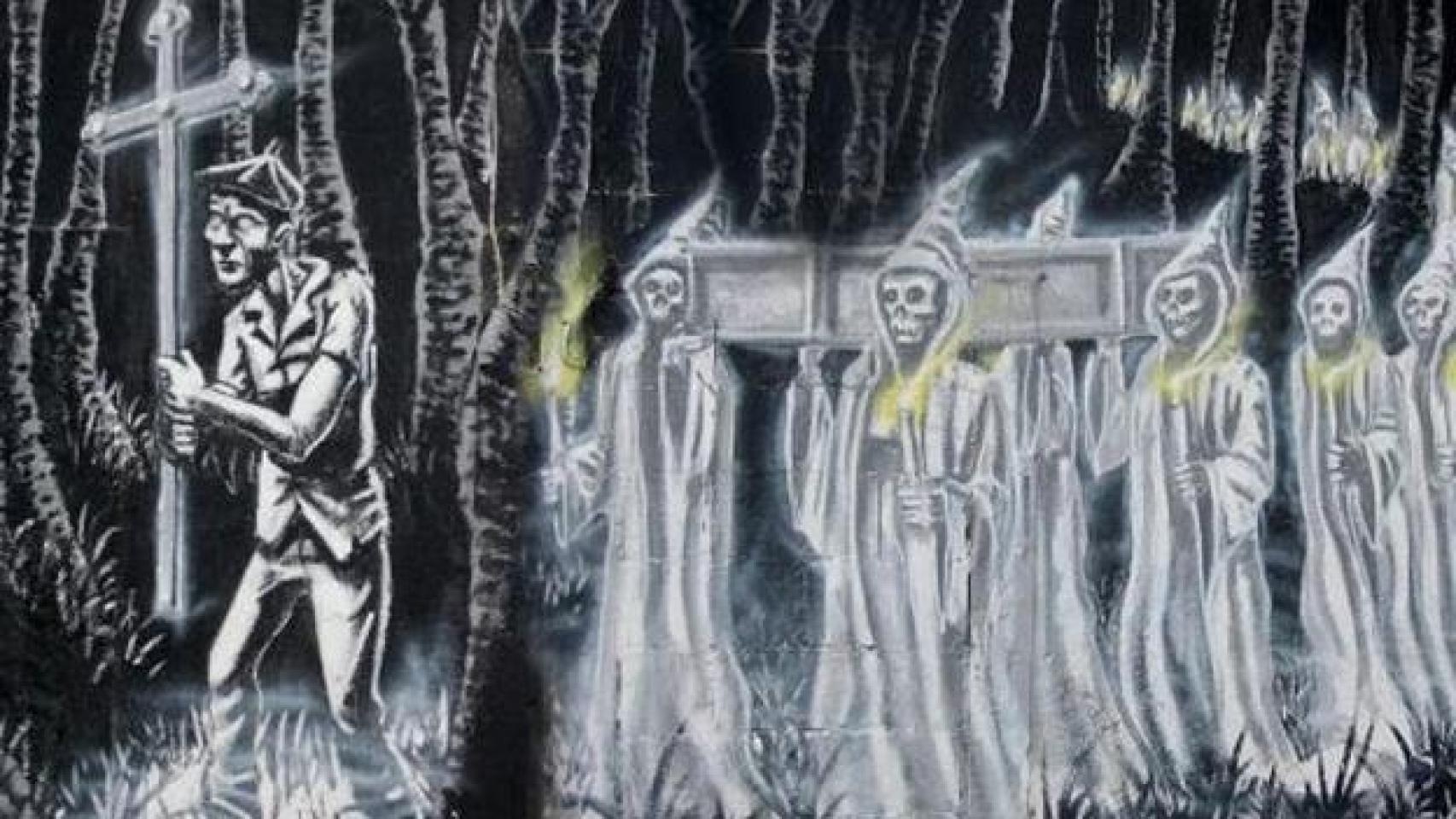 Representación de la Santa Compaña. http://hilvanandopalabrasblog.blogspot.com