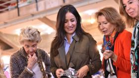 Begoña Villacís, en la inauguración del Rastrillo Nuevo Futuro.