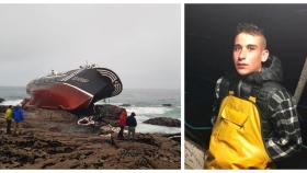 Juan Perol, el héroe de 18 años que rescató a 5 marineros en el Castro de Baroña