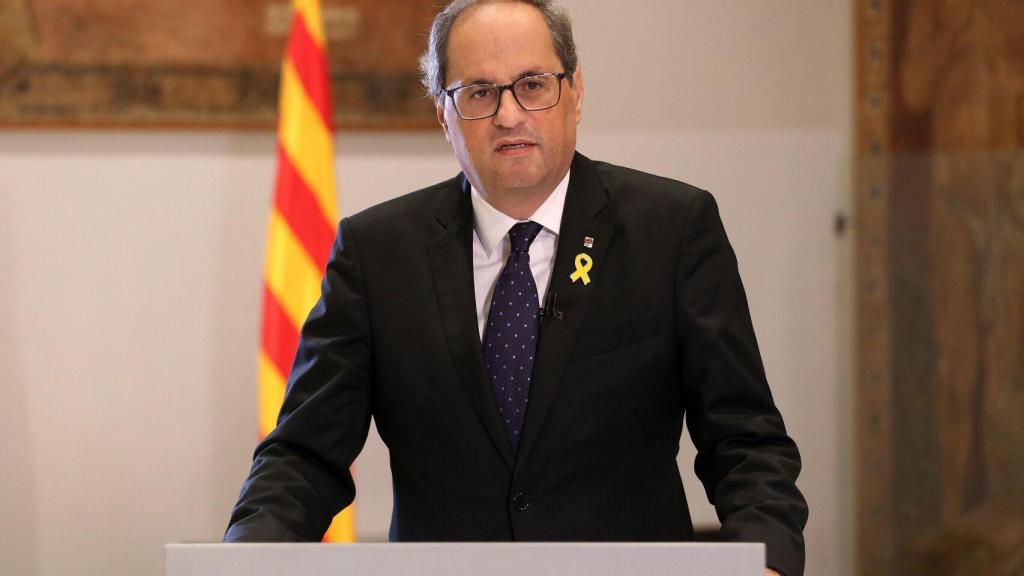 El presidente de la Generalitat, Quim Torra.