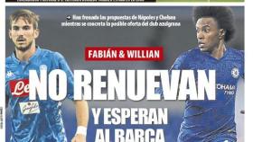 La portada del diario Mundo Deportivo (18/11/2019)