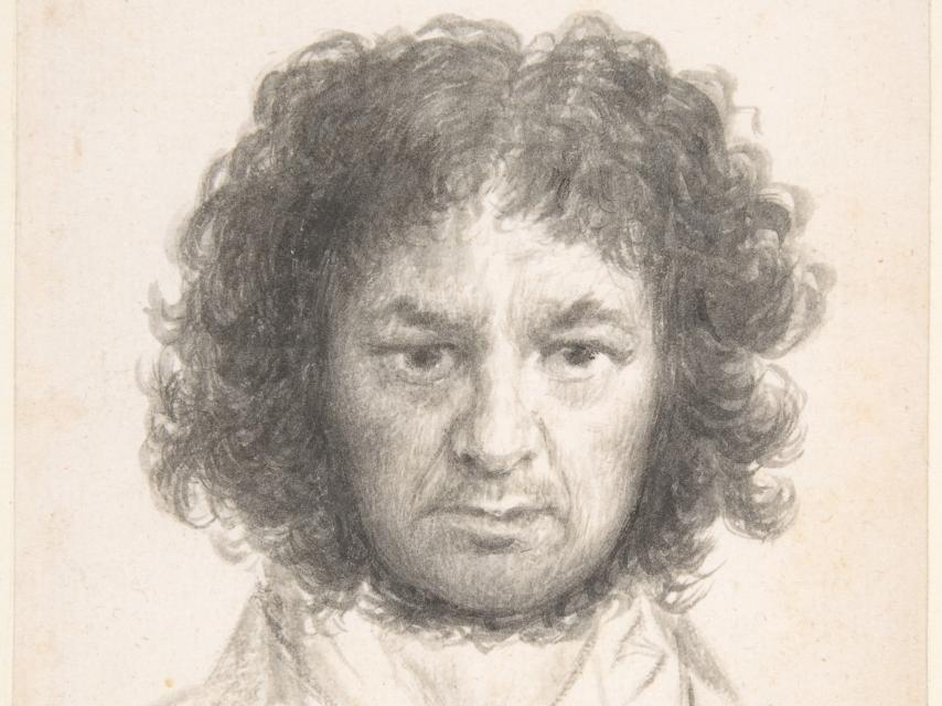 Autorretrato de Goya.