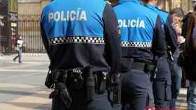 Policía local de Palencia en una imagen de archivo.