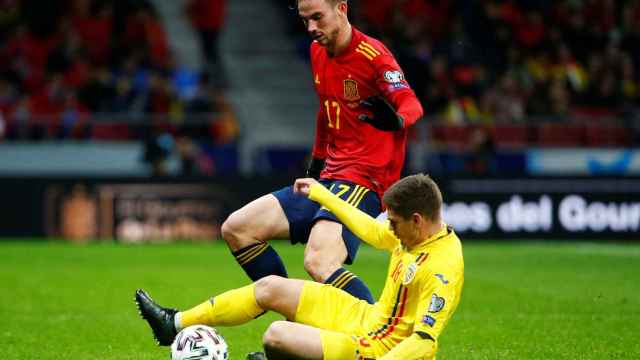 Fabián Ruiz, en el partido de la selección española ante Rumanía