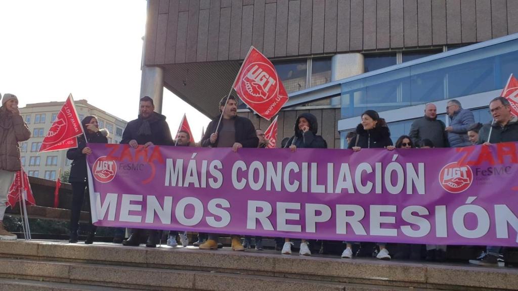 UGT denuncia que Zara impide la conciliación de una empleada en A Coruña
