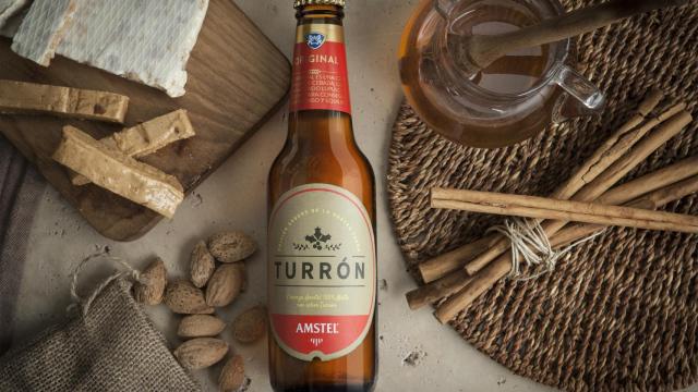 Amstel Turrón, la cerveza más navideña de la historia