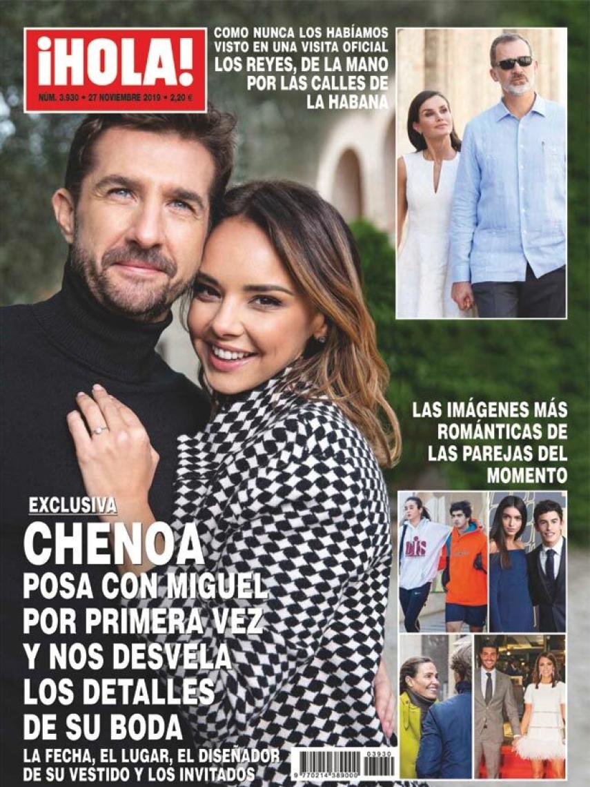 La portada de la revista '¡Hola!'.