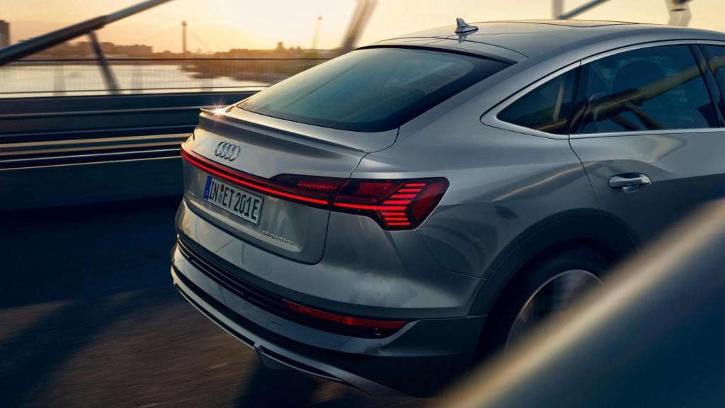 Audi E-Tron Sportback trasera