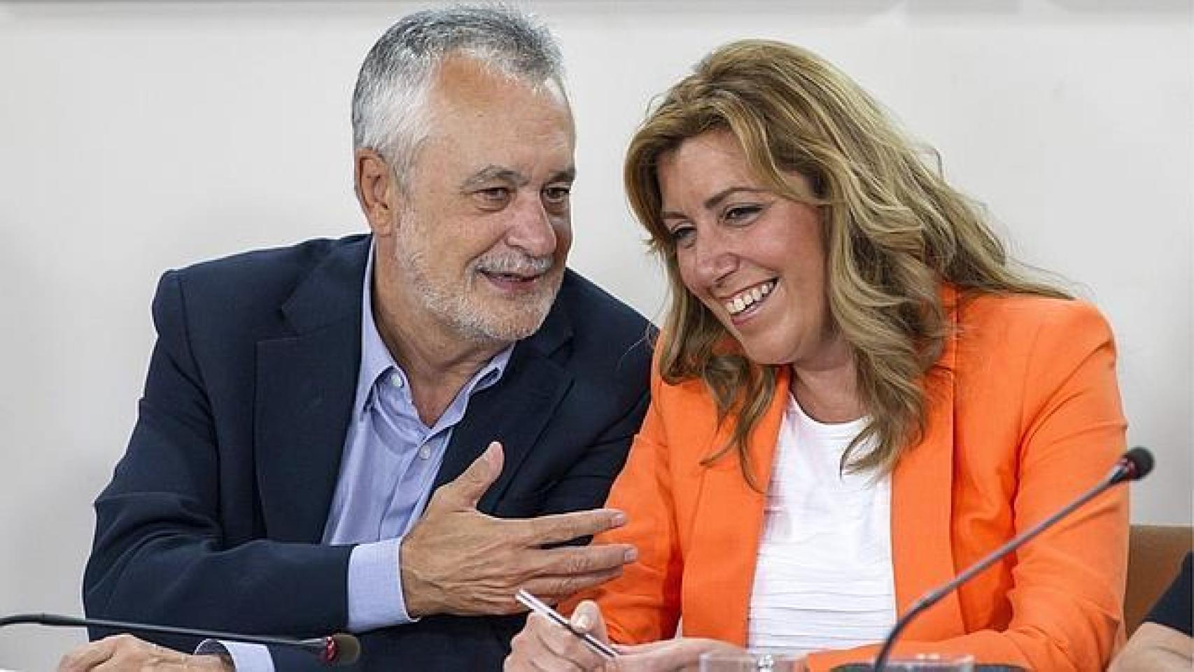 José Antonio Griñán y Susana Díaz