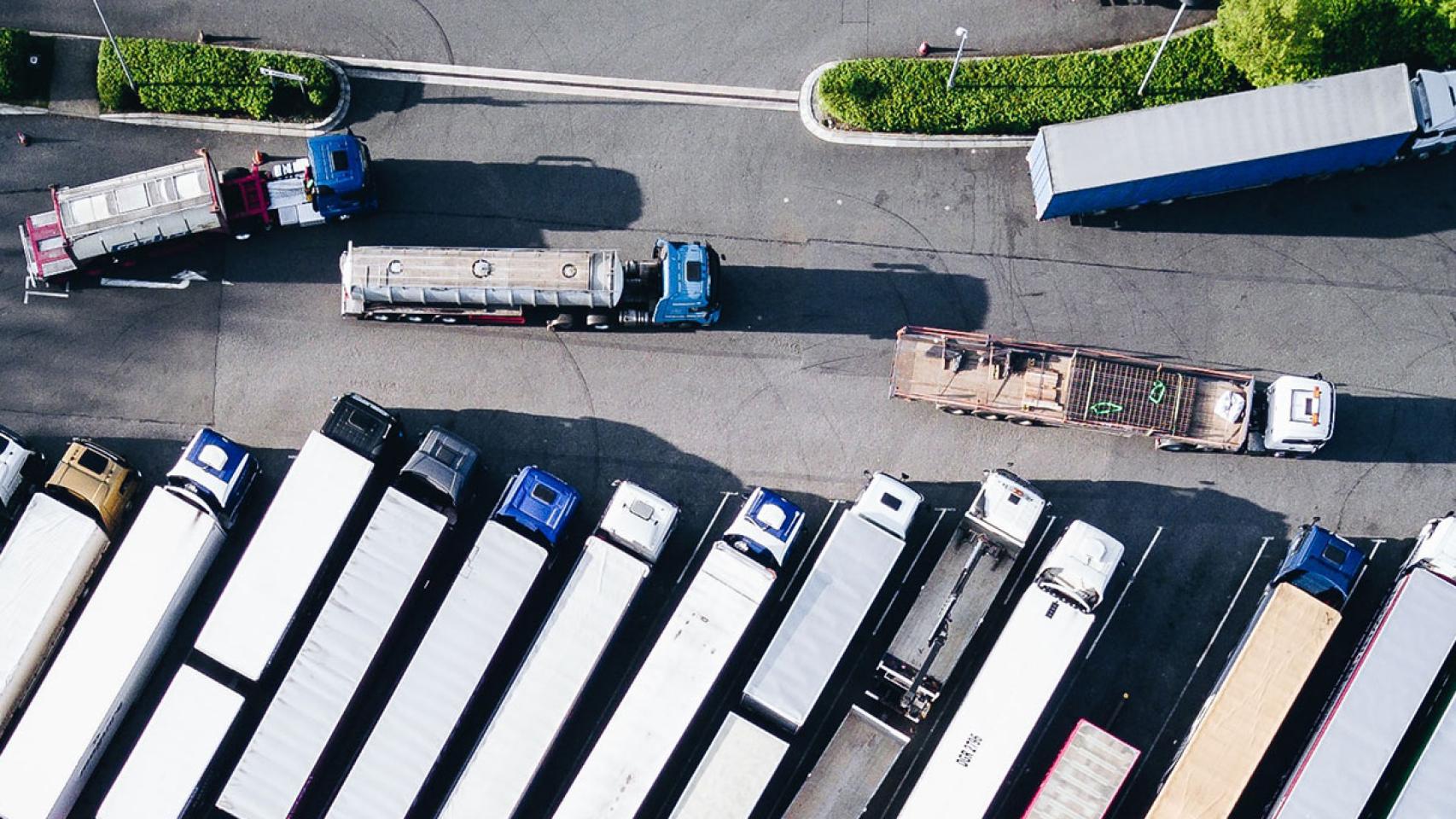 Tecnología para gestionar las flotas de camiones.