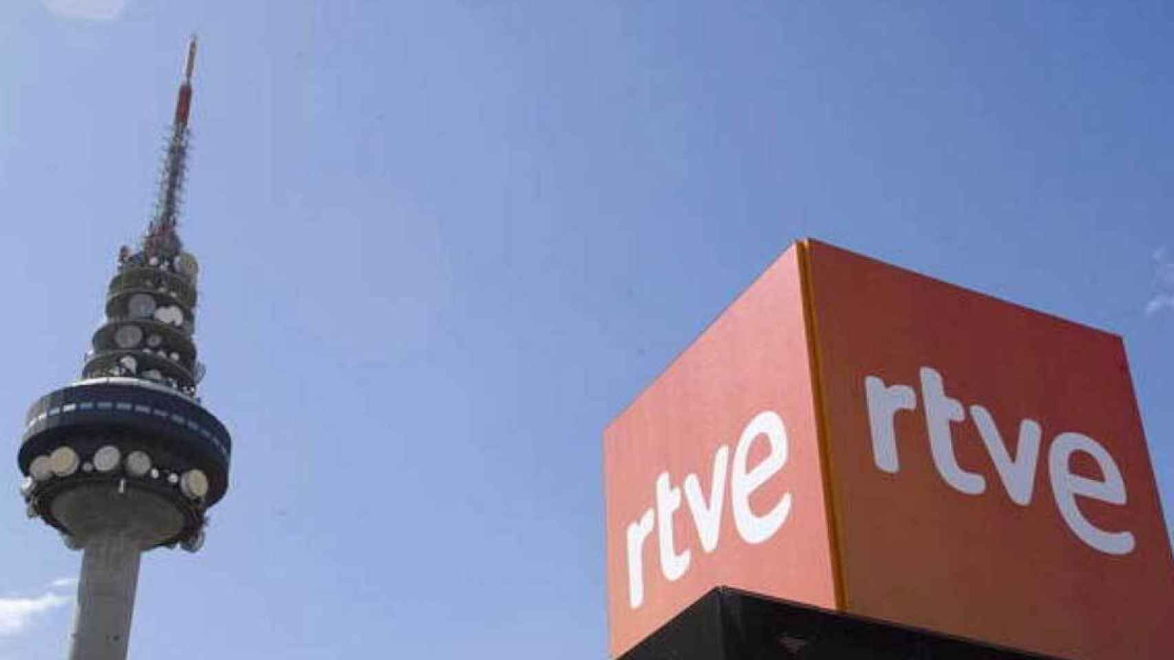 Vista del Pirulí de RTVE.