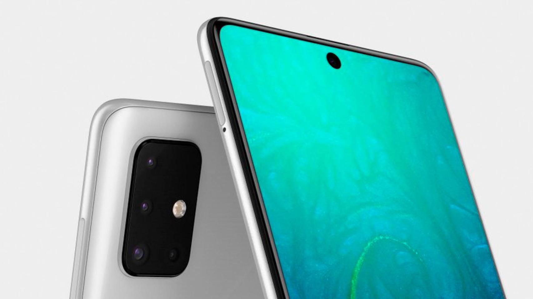 El Samsung Galaxy A71 se muestra por completo en detalladas imágenes