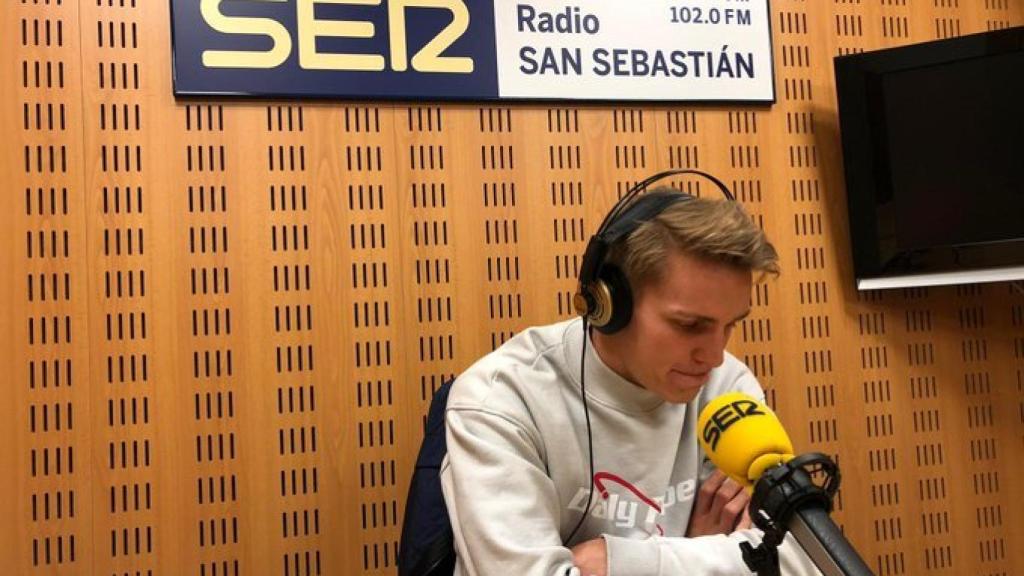 Martin Odegaard, en El Larguero de la Cadena SER