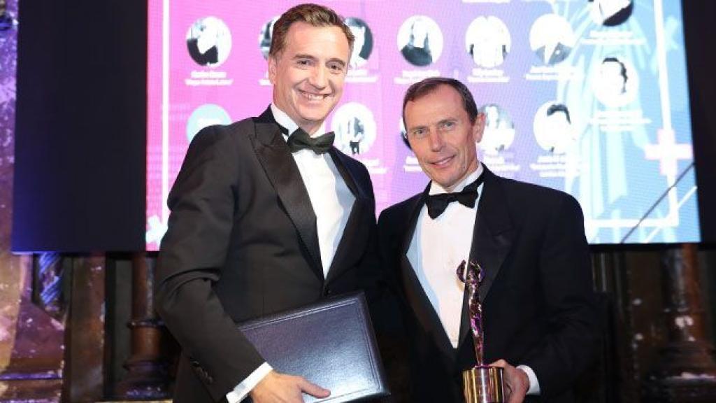 Emilio Butragueño, en la gala New York Summit