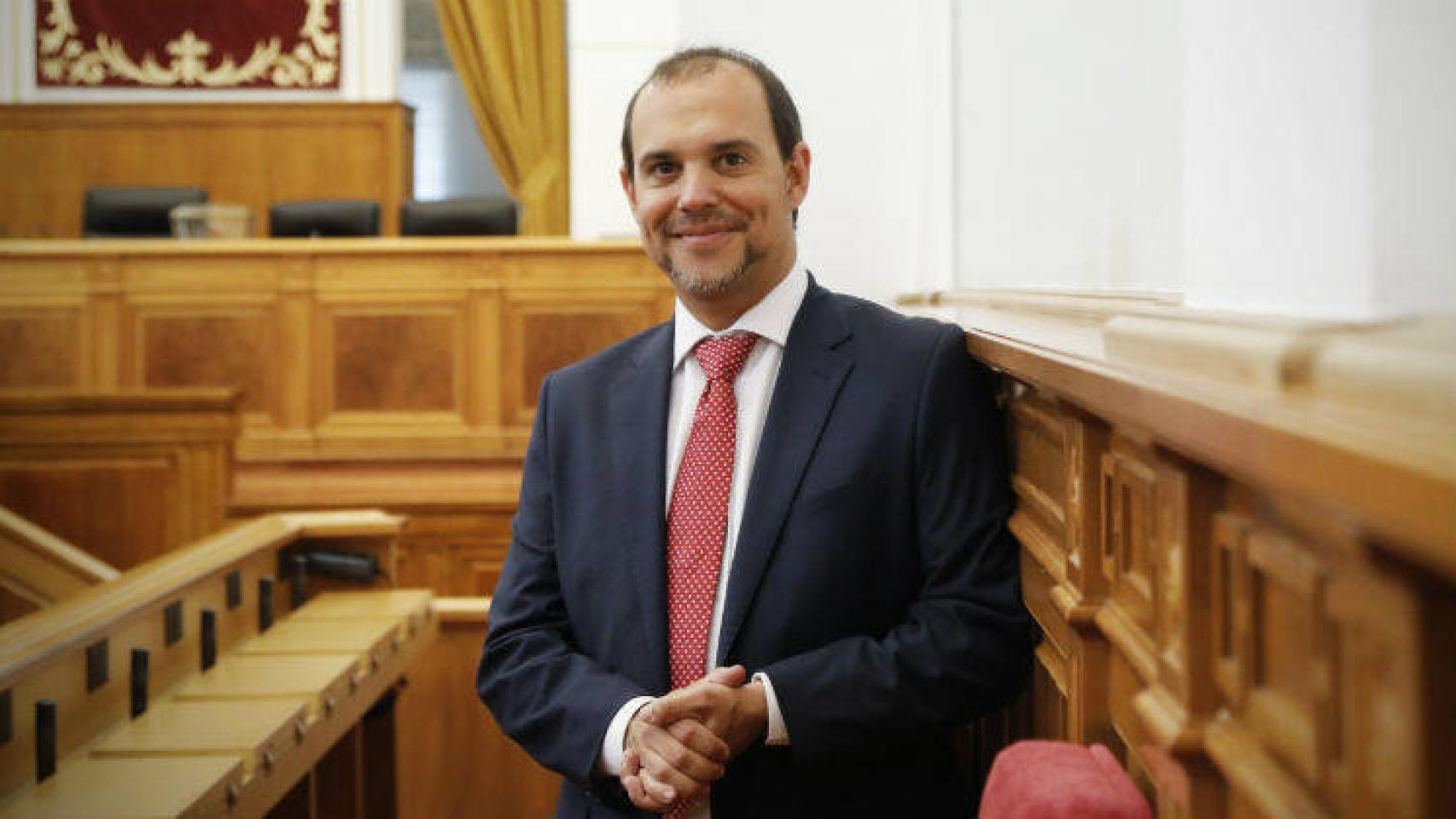 Pablo Bellido, presidente de las Cortes de Castilla-La Mancha