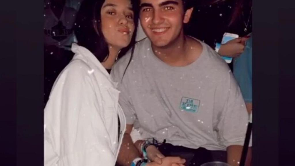 Victoria Federica y Jorge Bárcenas, en una de sus últimas salidas nocturnas.