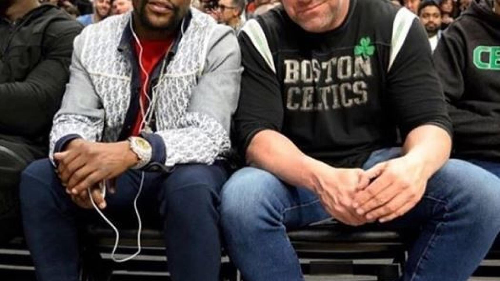 Floyd Mayweather y Dana White