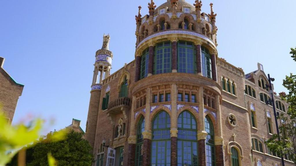 Sede del Barcelona Health Hub dentro del recinto modernista de Sant Pau en Barcelona.