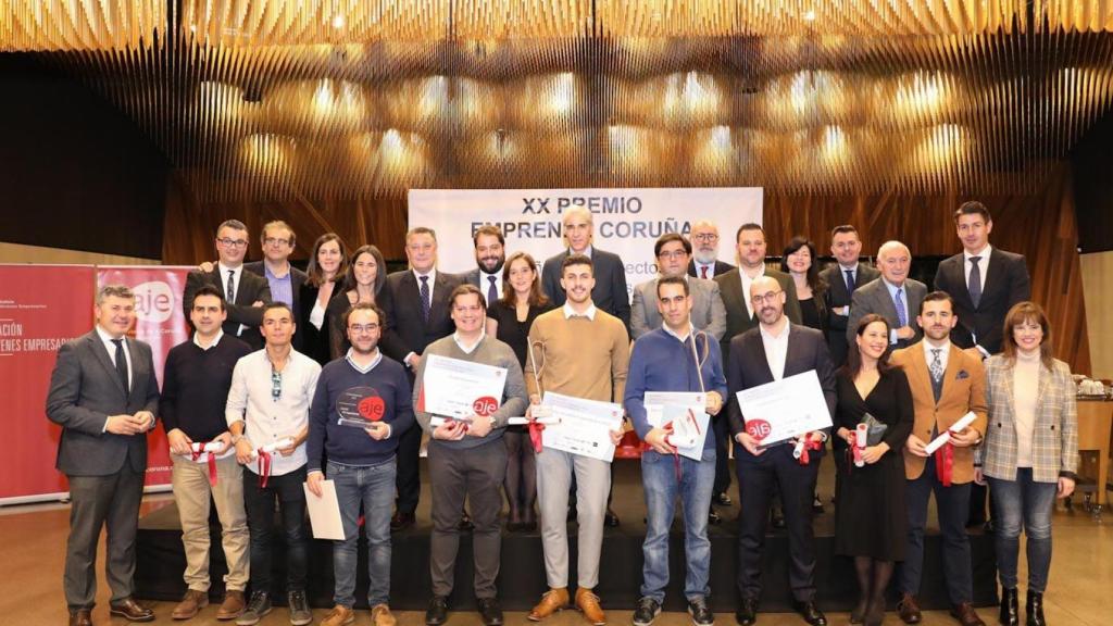 El Foro Emprende premia a los jóvenes empresarios de A Coruña