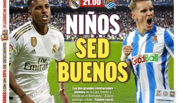 La portada del diario MARCA (23/11/2019)