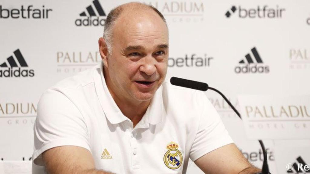 Pablo Laso, en rueda de prensa