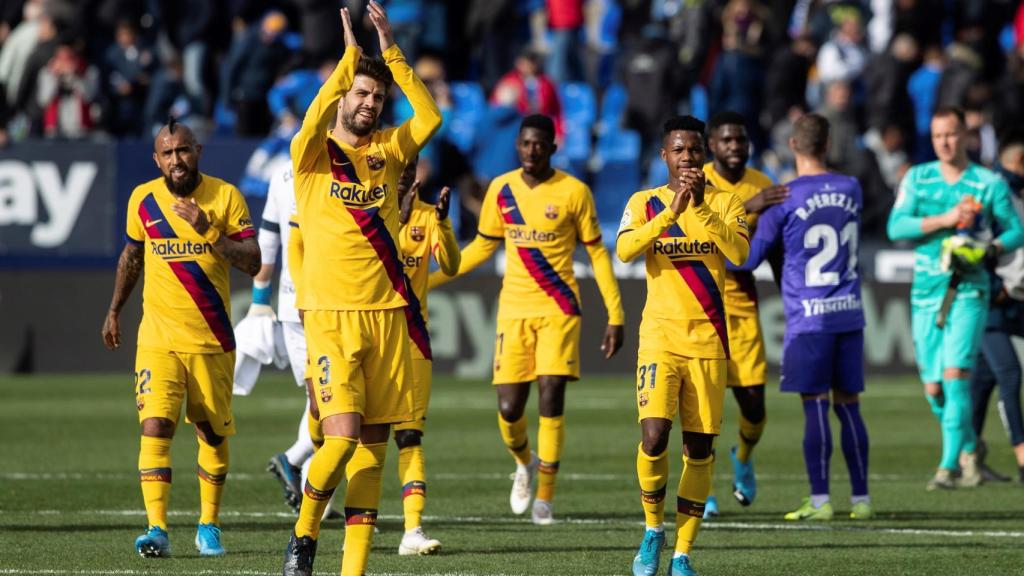 Gerard Piqué, ante el Leganés