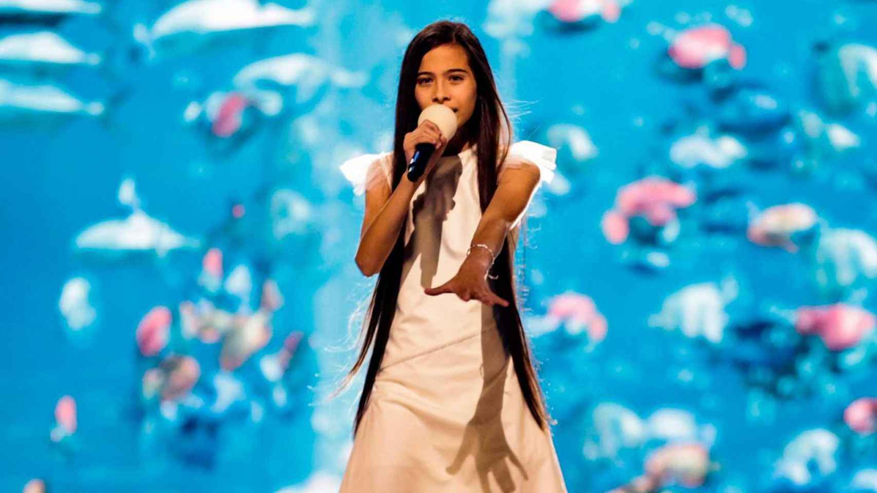 Melani García en 'Eurovisión Junior'