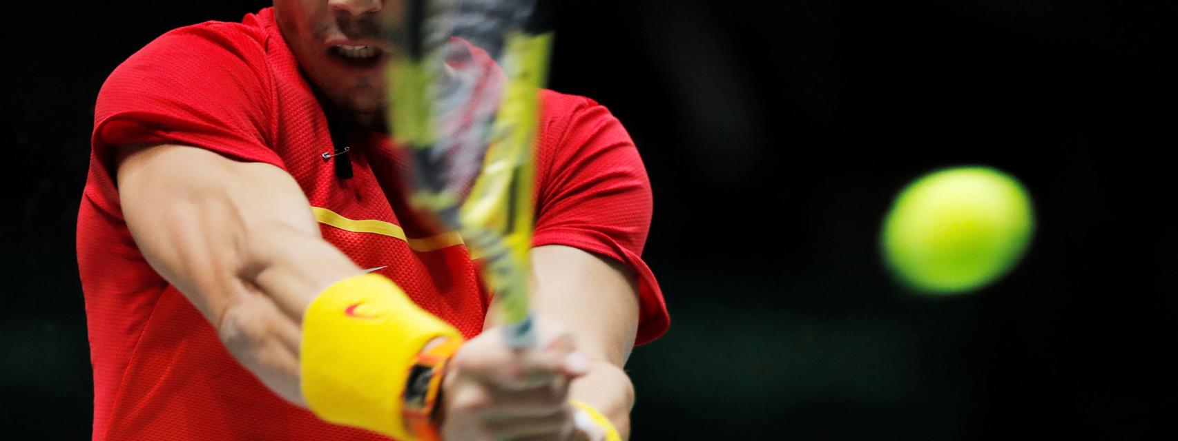 Rafael Nadal, en la Copa Davis