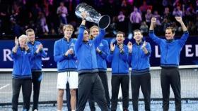 Nadal levanta la Laver Cup junto al equipo europeo