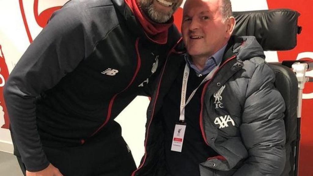 Jürgen Klopp y Sean Cox