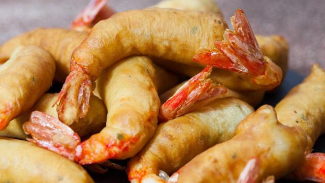 Gambas en gabardina, un aperitivo clásico que triunfa siempre