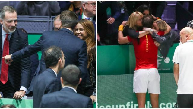 Los protagonistas de la Copa Davis, en un montaje de JALEOS.