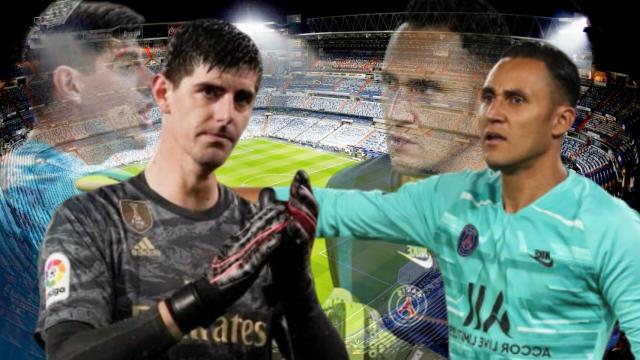 Courtois y Keylor.